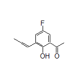 5’-Fluoro-2’-hydroxy-3’-(1-propen-1-yl)acetophenone