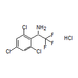 2,2,2-Trifluoro-1-(2,4,6-trichlorophenyl)ethanamine Hydrochloride