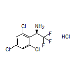 (R)-2,2,2-Trifluoro-1-(2,4,6-trichlorophenyl)ethanamine Hydrochloride