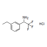 1-(3-Ethylphenyl)-2,2,2-trifluoroethanamine Hydrochloride