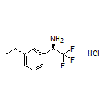 (R)-1-(3-Ethylphenyl)-2,2,2-trifluoroethanamine Hydrochloride