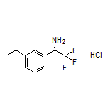 (S)-1-(3-Ethylphenyl)-2,2,2-trifluoroethanamine Hydrochloride