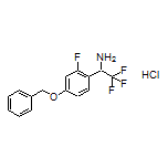 1-[4-(Benzyloxy)-2-fluorophenyl]-2,2,2-trifluoroethanamine Hydrochloride