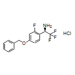 (R)-1-[4-(Benzyloxy)-2-fluorophenyl]-2,2,2-trifluoroethanamine Hydrochloride