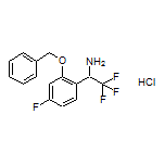 1-[2-(Benzyloxy)-4-fluorophenyl]-2,2,2-trifluoroethanamine Hydrochloride