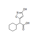 2-Cyclohexyl-2-(3-hydroxy-5-isoxazolyl)acetic Acid