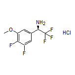 (R)-1-(3,4-Difluoro-5-methoxyphenyl)-2,2,2-trifluoroethanamine Hydrochloride