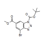 Methyl 4-Boc-1-chloro-1H-benzo[d][1,2,3]triazole-6-carboxylate