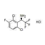 (R)-1-(2,6-Dichloro-3-fluorophenyl)-2,2,2-trifluoroethanamine Hydrochloride