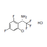 (S)-1-(2-Chloro-4,6-difluorophenyl)-2,2,2-trifluoroethanamine Hydrochloride