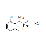 1-(2-Chloro-6-methylphenyl)-2,2,2-trifluoroethanamine Hydrochloride