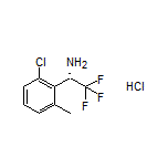 (S)-1-(2-Chloro-6-methylphenyl)-2,2,2-trifluoroethanamine Hydrochloride