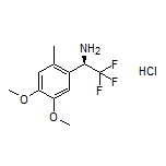 (R)-1-(4,5-Dimethoxy-2-methylphenyl)-2,2,2-trifluoroethanamine Hydrochloride