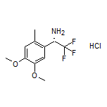 (S)-1-(4,5-Dimethoxy-2-methylphenyl)-2,2,2-trifluoroethanamine Hydrochloride