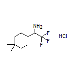 1-(4,4-Dimethylcyclohexyl)-2,2,2-trifluoroethanamine Hydrochloride