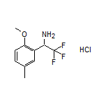 2,2,2-Trifluoro-1-(2-methoxy-5-methylphenyl)ethanamine Hydrochloride