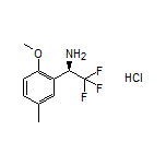 (R)-2,2,2-Trifluoro-1-(2-methoxy-5-methylphenyl)ethanamine Hydrochloride