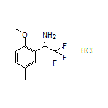 (S)-2,2,2-Trifluoro-1-(2-methoxy-5-methylphenyl)ethanamine Hydrochloride