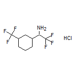 2,2,2-Trifluoro-1-[3-(trifluoromethyl)cyclohexyl]ethanamine Hydrochloride