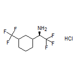 (1R)-2,2,2-Trifluoro-1-[3-(trifluoromethyl)cyclohexyl]ethanamine Hydrochloride