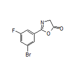 2-(3-Bromo-5-fluorophenyl)oxazol-5(4H)-one