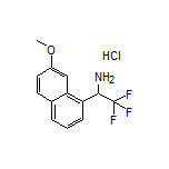 2,2,2-Trifluoro-1-(7-methoxy-1-naphthyl)ethanamine Hydrochloride