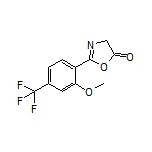 2-[2-Methoxy-4-(trifluoromethyl)phenyl]oxazol-5(4H)-one