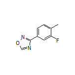 3-(3-Fluoro-4-methylphenyl)-1,2,4-oxadiazole