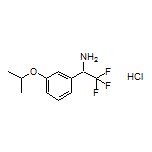 2,2,2-Trifluoro-1-(3-isopropoxyphenyl)ethanamine Hydrochloride