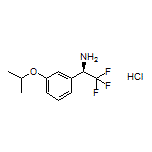 (R)-2,2,2-Trifluoro-1-(3-isopropoxyphenyl)ethanamine Hydrochloride