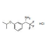 (S)-2,2,2-Trifluoro-1-(3-isopropoxyphenyl)ethanamine Hydrochloride