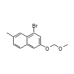 1-Bromo-3-(methoxymethoxy)-7-methylnaphthalene