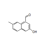 3-Hydroxy-7-methyl-1-naphthaldehyde