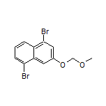 1,5-Dibromo-3-(methoxymethoxy)naphthalene