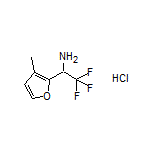 2,2,2-Trifluoro-1-(3-methyl-2-furyl)ethanamine Hydrochloride