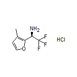 (R)-2,2,2-Trifluoro-1-(3-methyl-2-furyl)ethanamine Hydrochloride