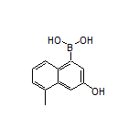 3-Hydroxy-5-methylnaphthalene-1-boronic Acid