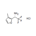 (S)-2,2,2-Trifluoro-1-(3-methyl-2-furyl)ethanamine Hydrochloride