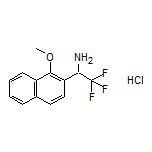 2,2,2-Trifluoro-1-(1-methoxy-2-naphthyl)ethanamine Hydrochloride