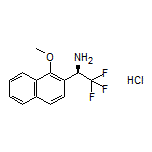 (R)-2,2,2-Trifluoro-1-(1-methoxy-2-naphthyl)ethanamine Hydrochloride