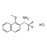 (S)-2,2,2-Trifluoro-1-(1-methoxy-2-naphthyl)ethanamine Hydrochloride