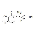 2,2,2-Trifluoro-1-(2-fluoro-3,4-dimethoxyphenyl)ethanamine Hydrochloride