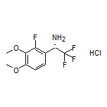 (S)-2,2,2-Trifluoro-1-(2-fluoro-3,4-dimethoxyphenyl)ethanamine Hydrochloride