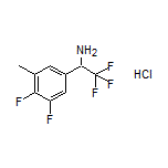 1-(3,4-Difluoro-5-methylphenyl)-2,2,2-trifluoroethanamine Hydrochloride