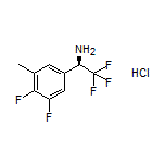 (R)-1-(3,4-Difluoro-5-methylphenyl)-2,2,2-trifluoroethanamine Hydrochloride