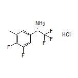 (S)-1-(3,4-Difluoro-5-methylphenyl)-2,2,2-trifluoroethanamine Hydrochloride