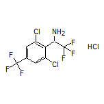 1-[2,6-Dichloro-4-(trifluoromethyl)phenyl]-2,2,2-trifluoroethanamine Hydrochloride