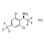 (R)-1-[2,6-Dichloro-4-(trifluoromethyl)phenyl]-2,2,2-trifluoroethanamine Hydrochloride