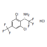 (S)-1-[2,6-Dichloro-4-(trifluoromethyl)phenyl]-2,2,2-trifluoroethanamine Hydrochloride