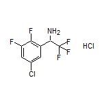 1-(5-Chloro-2,3-difluorophenyl)-2,2,2-trifluoroethanamine Hydrochloride